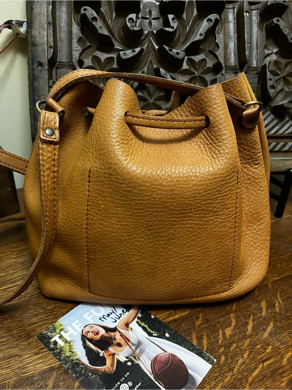 Portland Leather Goods Dune (rare!) Small Bucket Bag - Picture 2 of 6